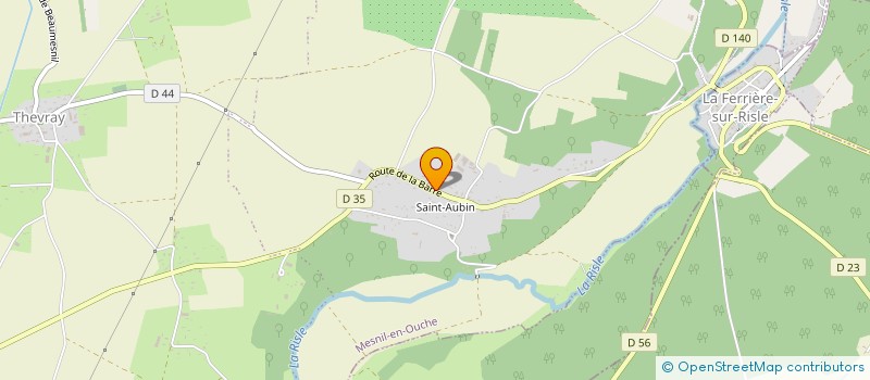 localisation de l'entreprise SNC BRULARD-LALLEMAND  AJOU