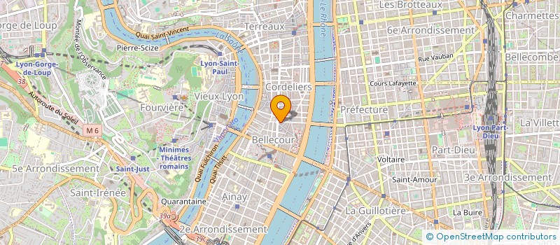 localisation de l'entreprise SNC BRUNEL  LYON