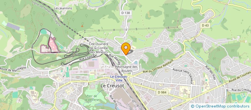 localisation de l'entreprise SNC BSMB à LE CREUSOT