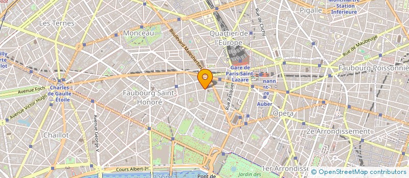 localisation de l'entreprise SNC BSO A  PARIS