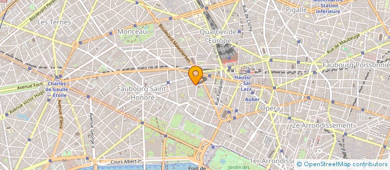 localisation de l'entreprise SNC BSO B à PARIS