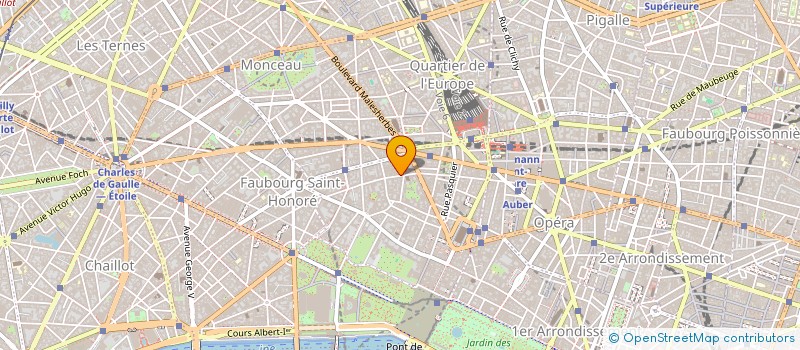 localisation de l'entreprise SNC BSO C  PARIS