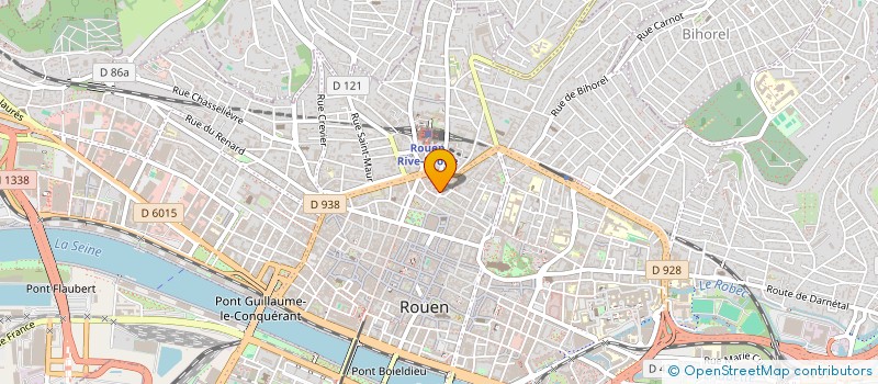 localisation de l'entreprise SNC C.A.S à ROUEN