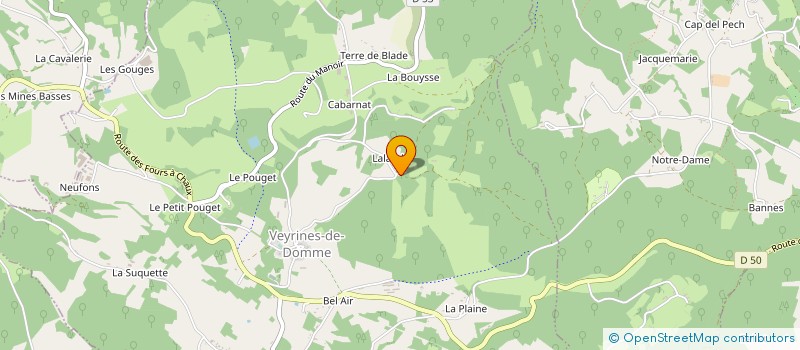 localisation de l'entreprise SNC CABARD & PAULES à CENAC-ET-SAINT-JULIEN