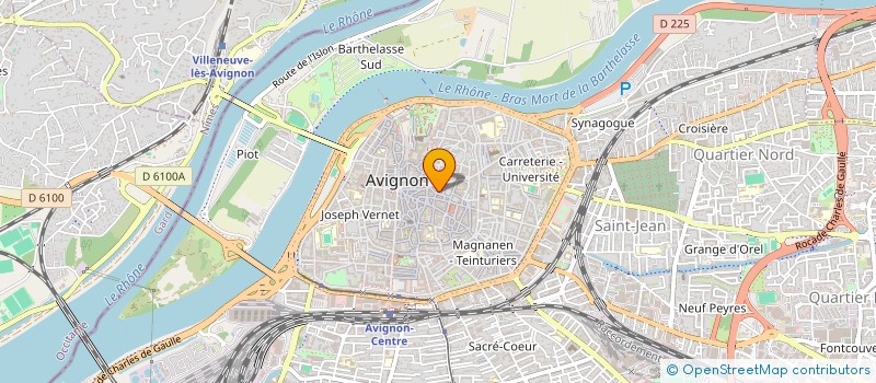 localisation de l'entreprise SNC CABREILHAC à AVIGNON