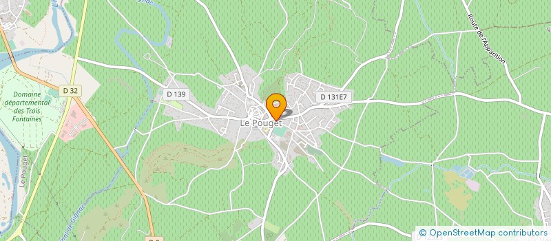 localisation de l'entreprise SNC CABROL à LE POUGET