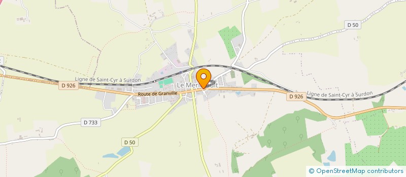localisation de l'entreprise SNC CAFE DES SPORTS à LE MERLERAULT