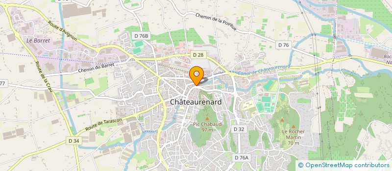 localisation de l'entreprise SNC CAJU à CHATEAURENARD