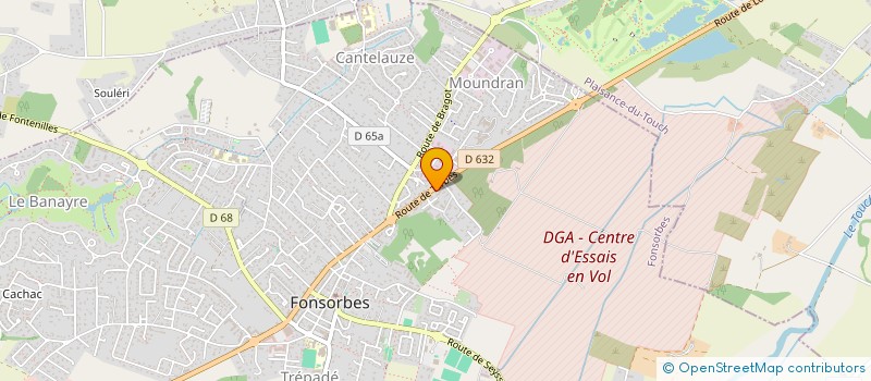localisation de l'entreprise SNC CALVO LACZ à FONSORBES
