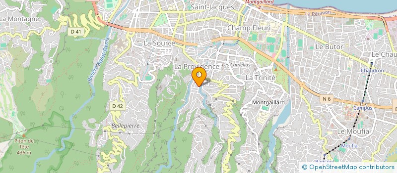 localisation de l'entreprise SNC CAMELIA  SAINT DENIS