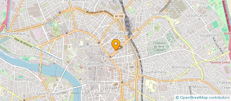 localisation de l'entreprise SNC CAMINADE-FAURE à TOULOUSE
