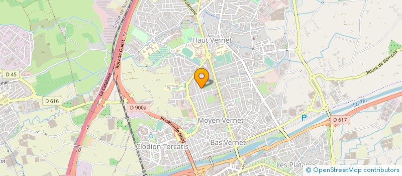 localisation de l'entreprise SNC CANAL ET FERNANDEZ  PERPIGNAN