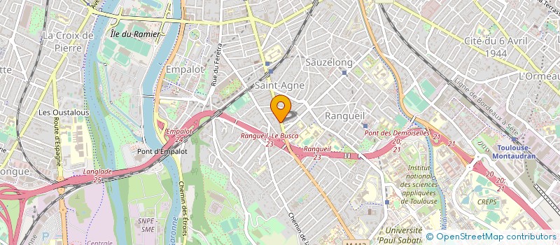 localisation de l'entreprise SNC CANNIZZO ET COMPAGNIE à TOULOUSE