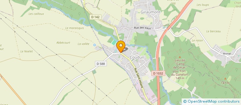 localisation de l'entreprise SNC CAPIEZ MORENGHI  COUDUN