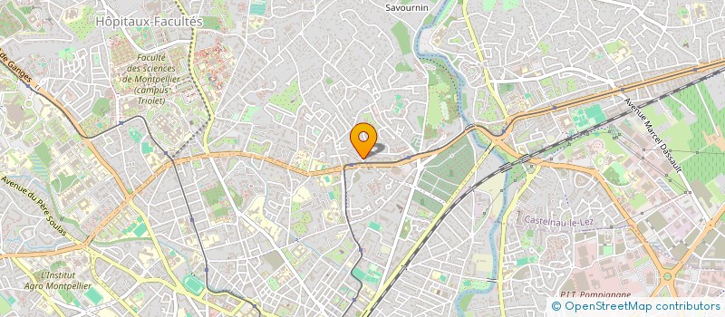 localisation de l'entreprise SNC CAPITAL à MONTPELLIER