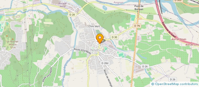 localisation de l'entreprise SNC CAPPEAU ET CIE  NOVES