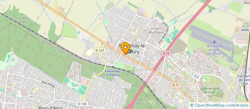 localisation de l'entreprise SNC CARIBINVEST 4 à FONTENAY-LE-FLEURY