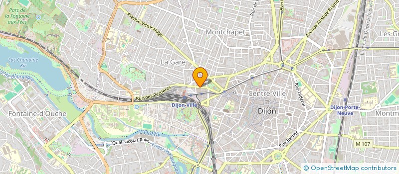 localisation de l'entreprise SNC CAROLINE GUMUCHIAN  DIJON