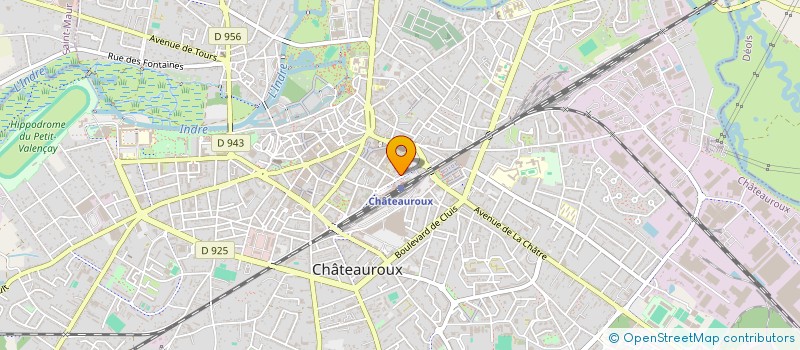 localisation de l'entreprise SNC CARPENTIER à CHATEAUROUX