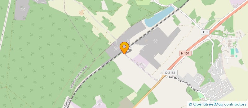 localisation de l'entreprise SNC CARRIERES DES GRANDS USAGES  LE SUBDRAY