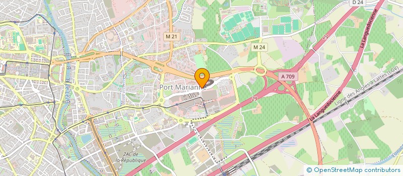localisation de l'entreprise SNC CASA PEIRA à MONTPELLIER