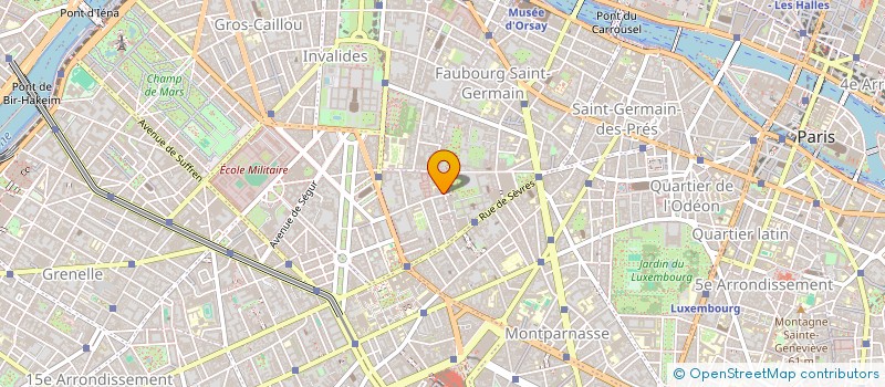 localisation de l'entreprise SNC CASTERES HUNTZIGER  PARIS