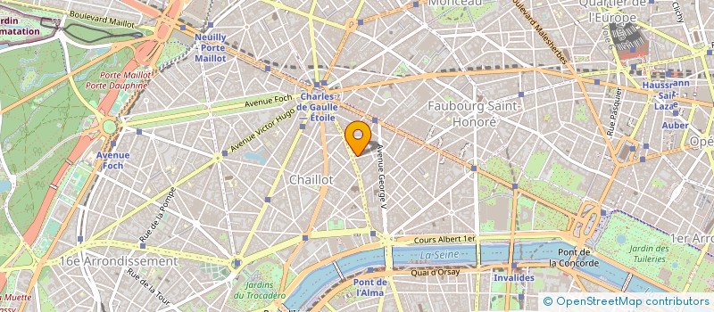 localisation de l'entreprise SNC CHAMBULL à PARIS