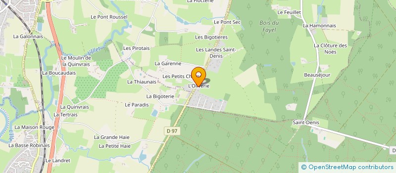 localisation de l'entreprise SNC CHAMPIE  SAINT-SULPICE-LA-FORET