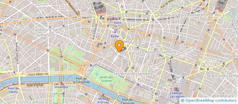 localisation de l'entreprise SNC CHAPTAL IBERT à PARIS
