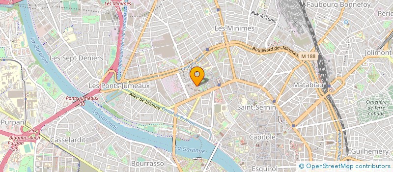 localisation de l'entreprise SNC CHARLES à TOULOUSE