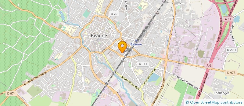 localisation de l'entreprise SNC CHARRET à BEAUNE