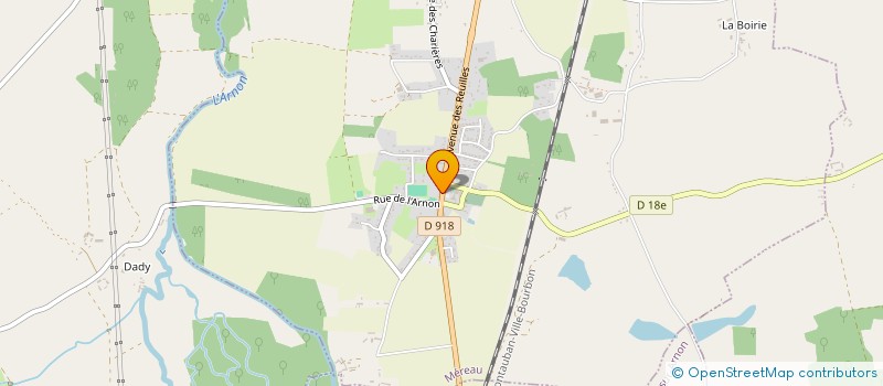 localisation de l'entreprise SNC CHERRIER  MEREAU