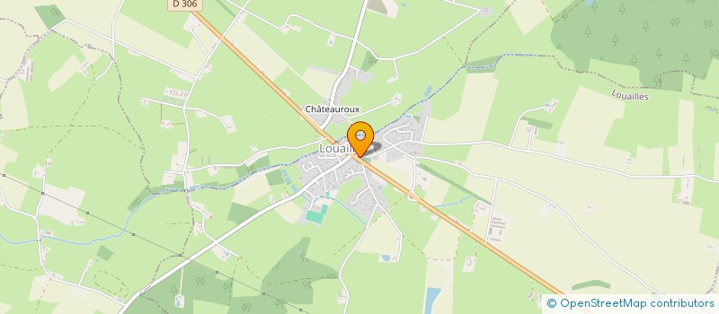 localisation de l'entreprise SNC CHERRUAU  LOUAILLES