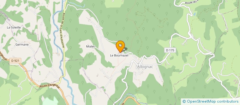 localisation de l'entreprise SNC CHEZ COCO 19 à AUBAZINES