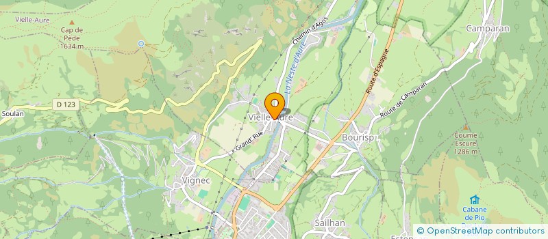 localisation de l'entreprise SNC CHEZ DD  VIELLE-AURE