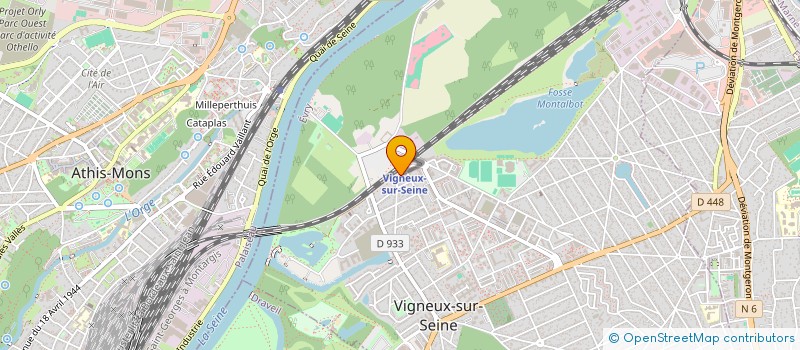 localisation de l'entreprise SNC CHEZ LUC  VIGNEUX-SUR-SEINE