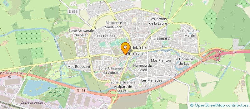 localisation de l'entreprise SNC CHIOUSSE DIAZ à SAINT-MARTIN-DE-CRAU