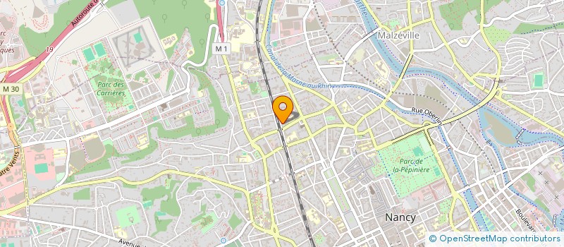 localisation de l'entreprise SNC CHOISEUL  NANCY