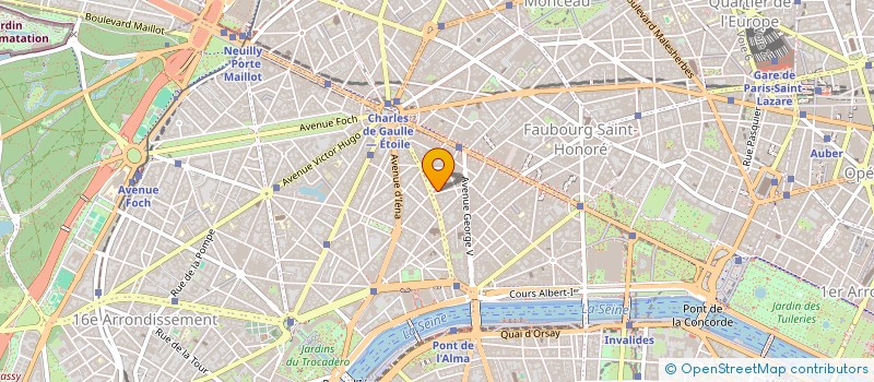 localisation de l'entreprise SNC CILABUS à PARIS
