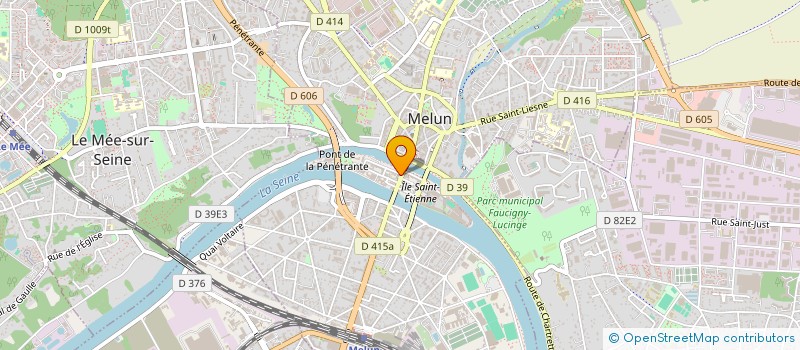 localisation de l'entreprise SNC CITY + à MELUN