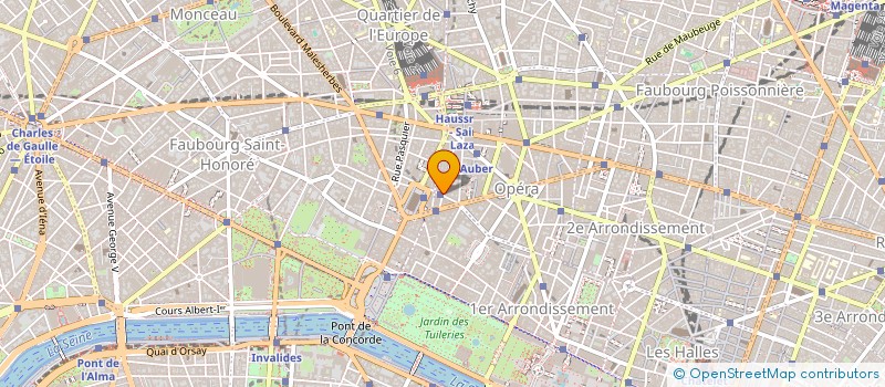 localisation de l'entreprise SNC CIVETTE 888 à PARIS