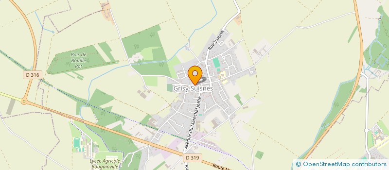 localisation de l'entreprise SNC CIVETTE DES ROSES  GRISY-SUISNES