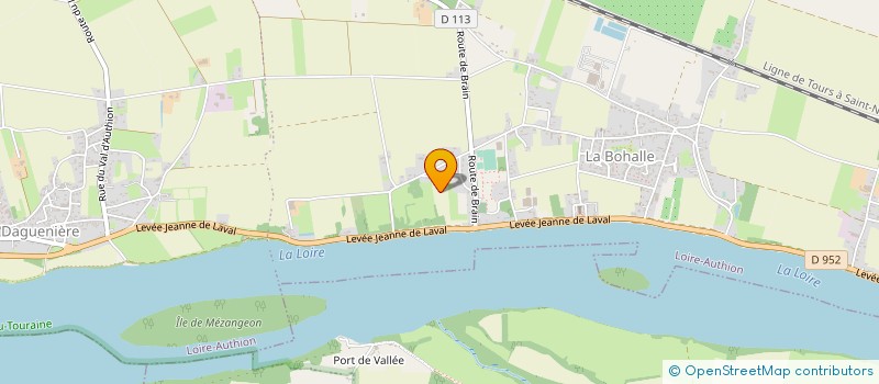 localisation de l'entreprise SNC CLAEYS LUCK ET GRIFFATON  LOIRE-AUTHION