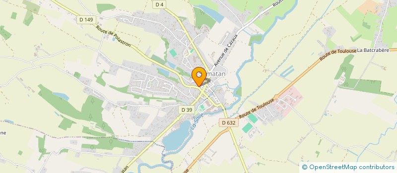 localisation de l'entreprise SNC CLAUZET ESCURIOLA  SAMATAN