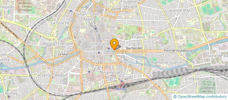 localisation de l'entreprise SNC CLOS PRESSOIR  RENNES