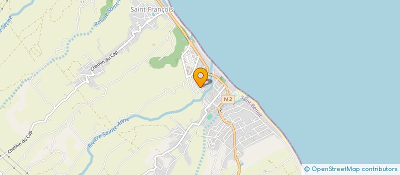 localisation de l'entreprise SNC COBER 02  SAINT-BENOIT