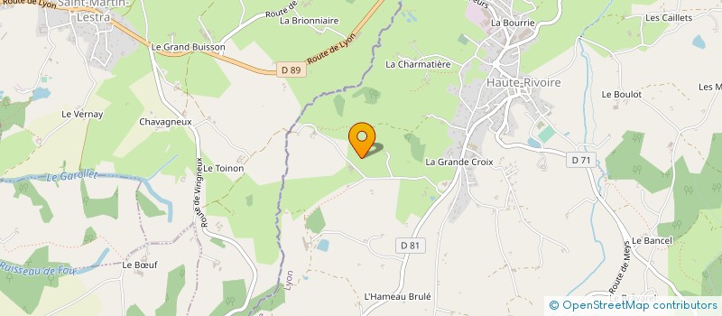 localisation de l'entreprise SNC COFORIL SUD EST à MONTROMANT