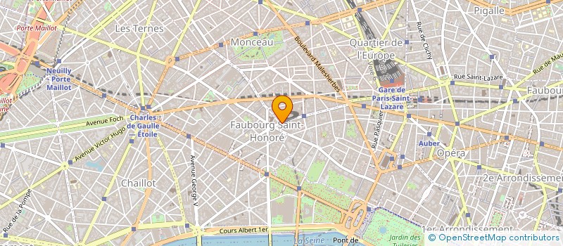 localisation de l'entreprise SNC COGIFRANCE MONTMARTRE à PARIS