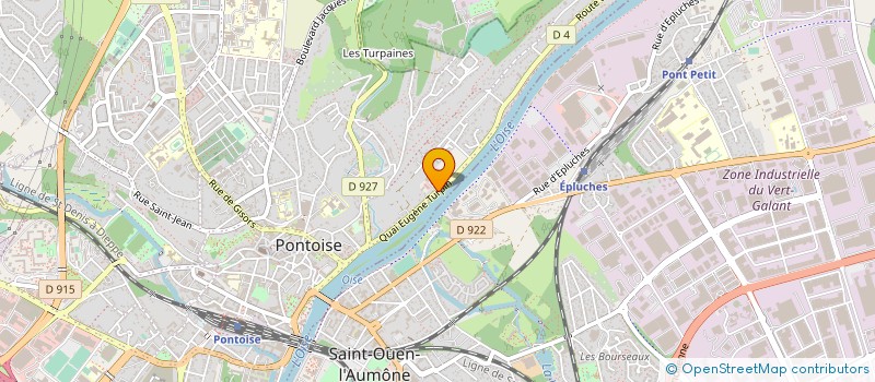 localisation de l'entreprise SNC COGNEAU BONDON ET CIE à PONTOISE