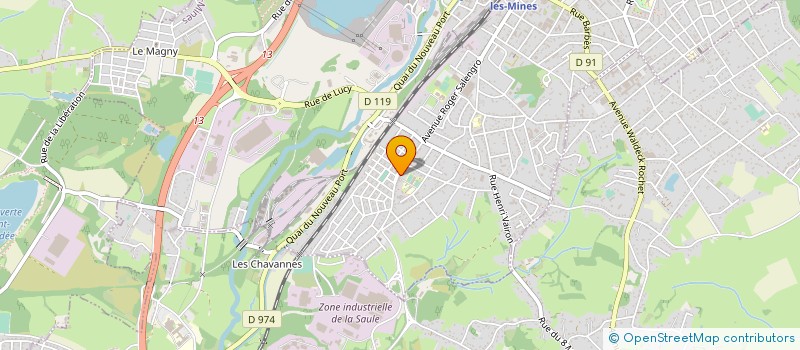 localisation de l'entreprise SNC COIFF'ELLES à MONTCEAU-LES-MINES